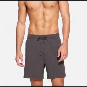 SKIMS *NWT JERSEY LOUNGE RELAXED SHORT | COLOR: ASH | SIZE: S